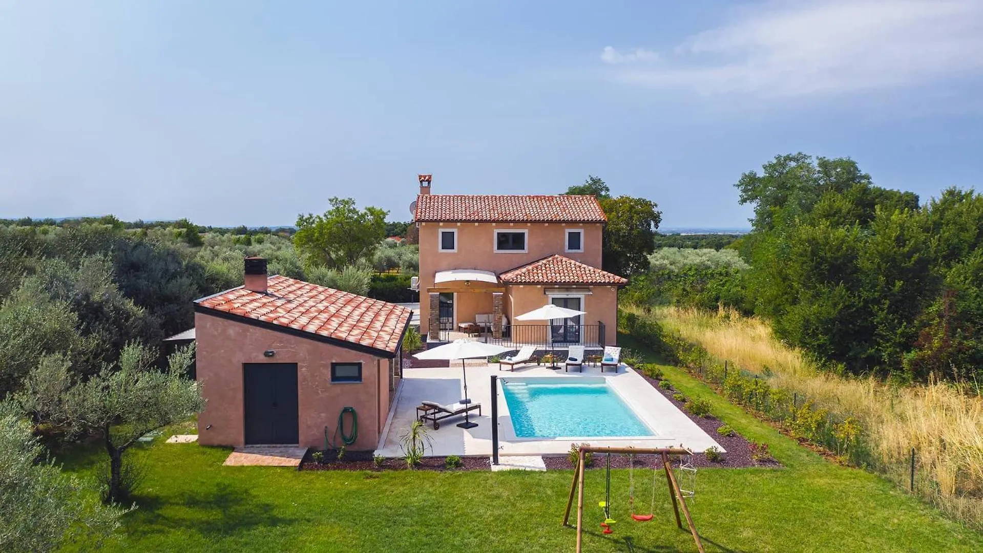 Gorgeous Villa Runka With Private Pool And Wellness Near Pula By Wiibuk Muntic